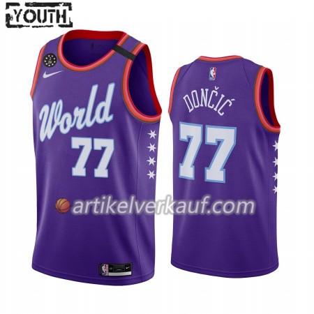 NBA Dallas Mavericks Trikot Luka Doncic 77 Nike 2020 Rising Star Swingman - Kinder